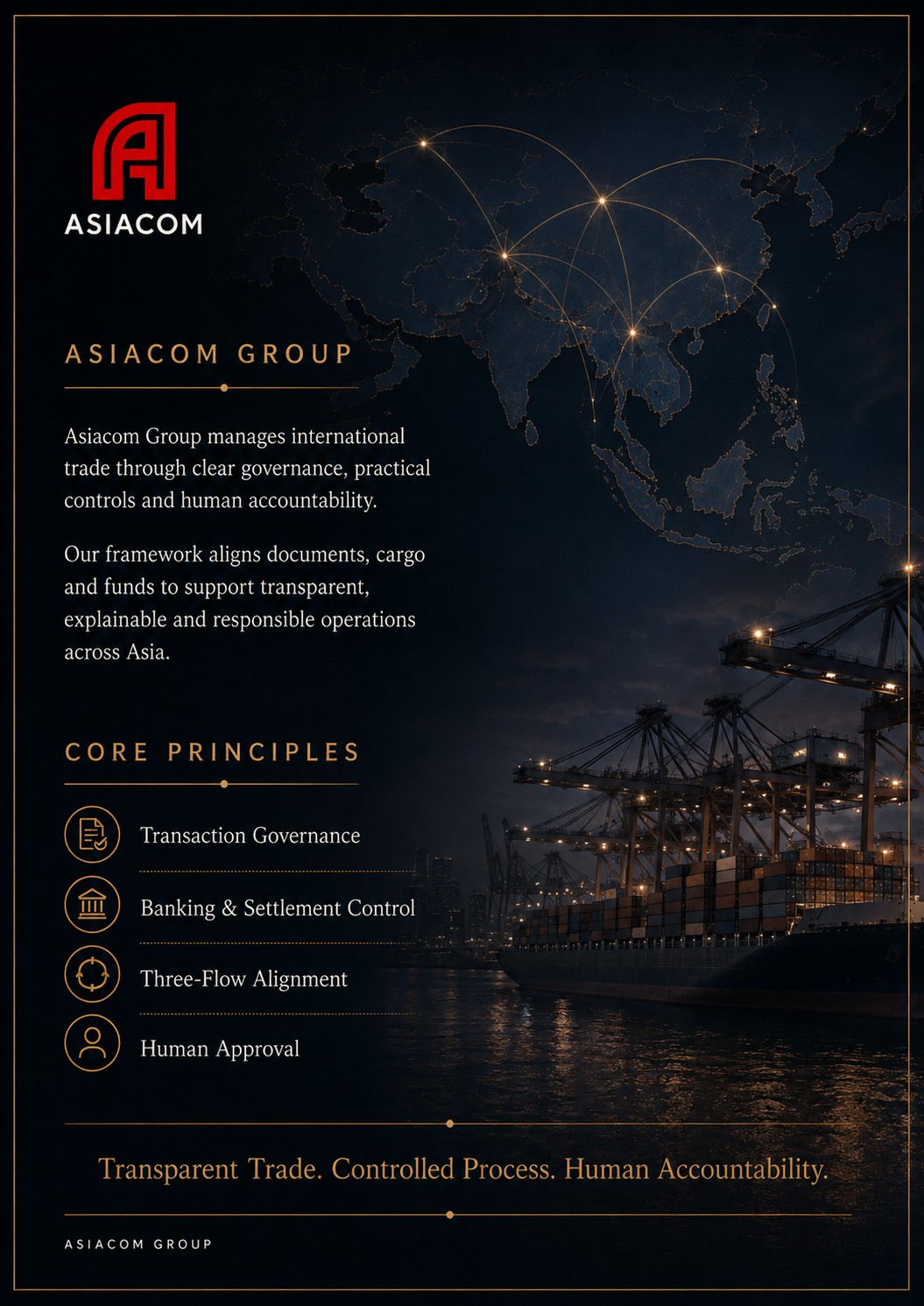 Asiacom Group back cover